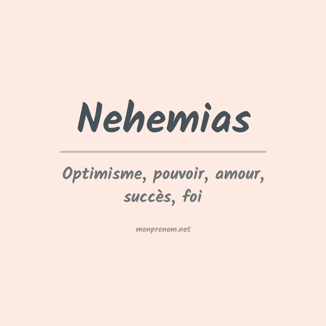 Prénom Nehemias