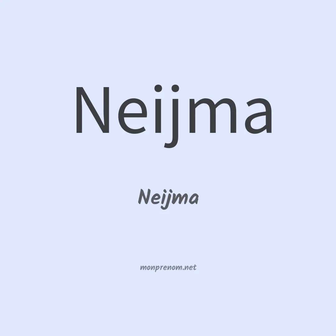 Neijma en chinois