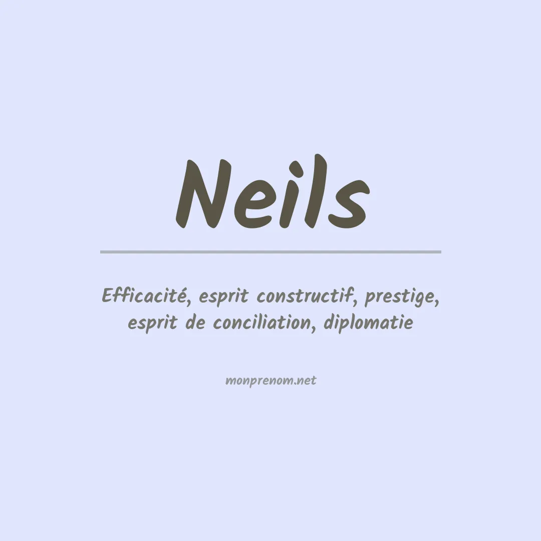 Prénom Neils