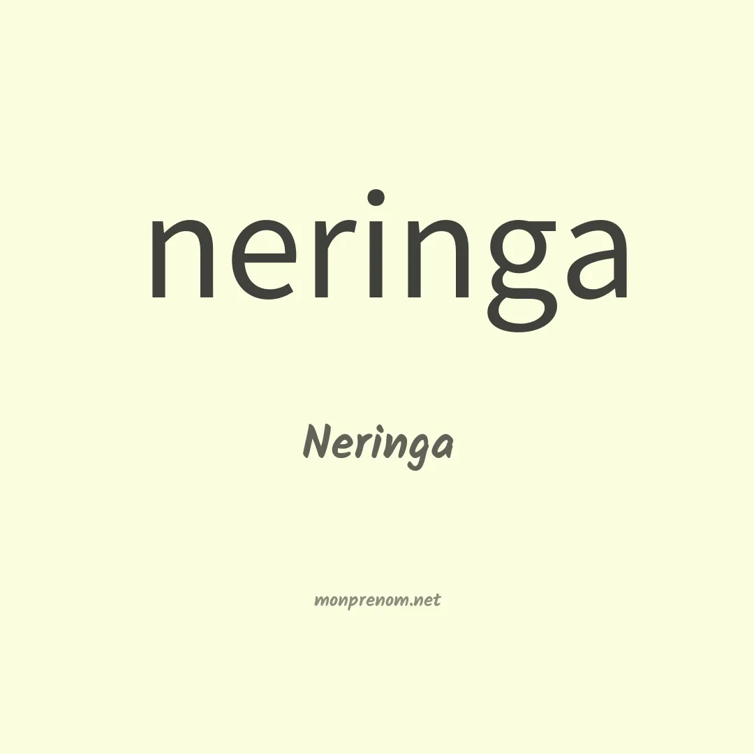 Neringa en chinois