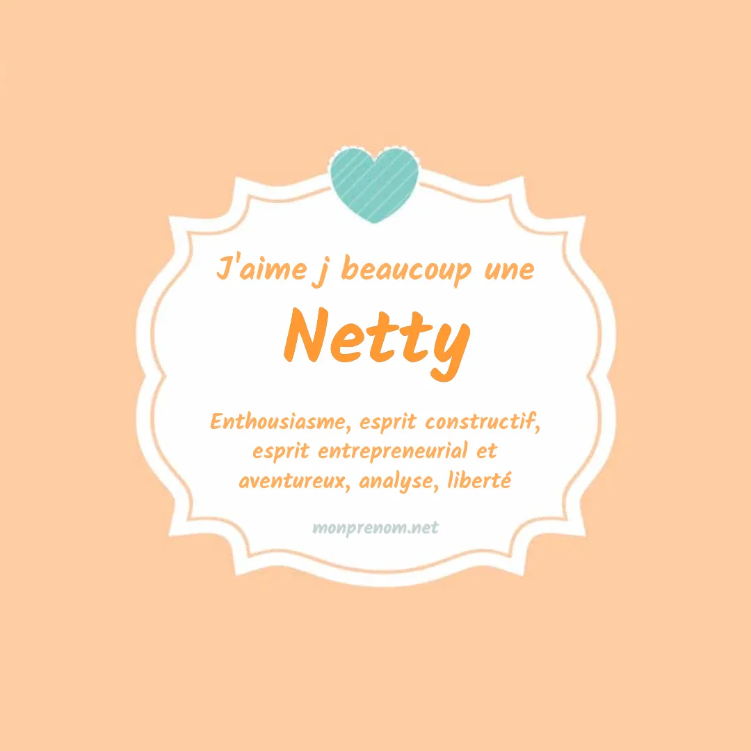 J'aime beaucoup Netty