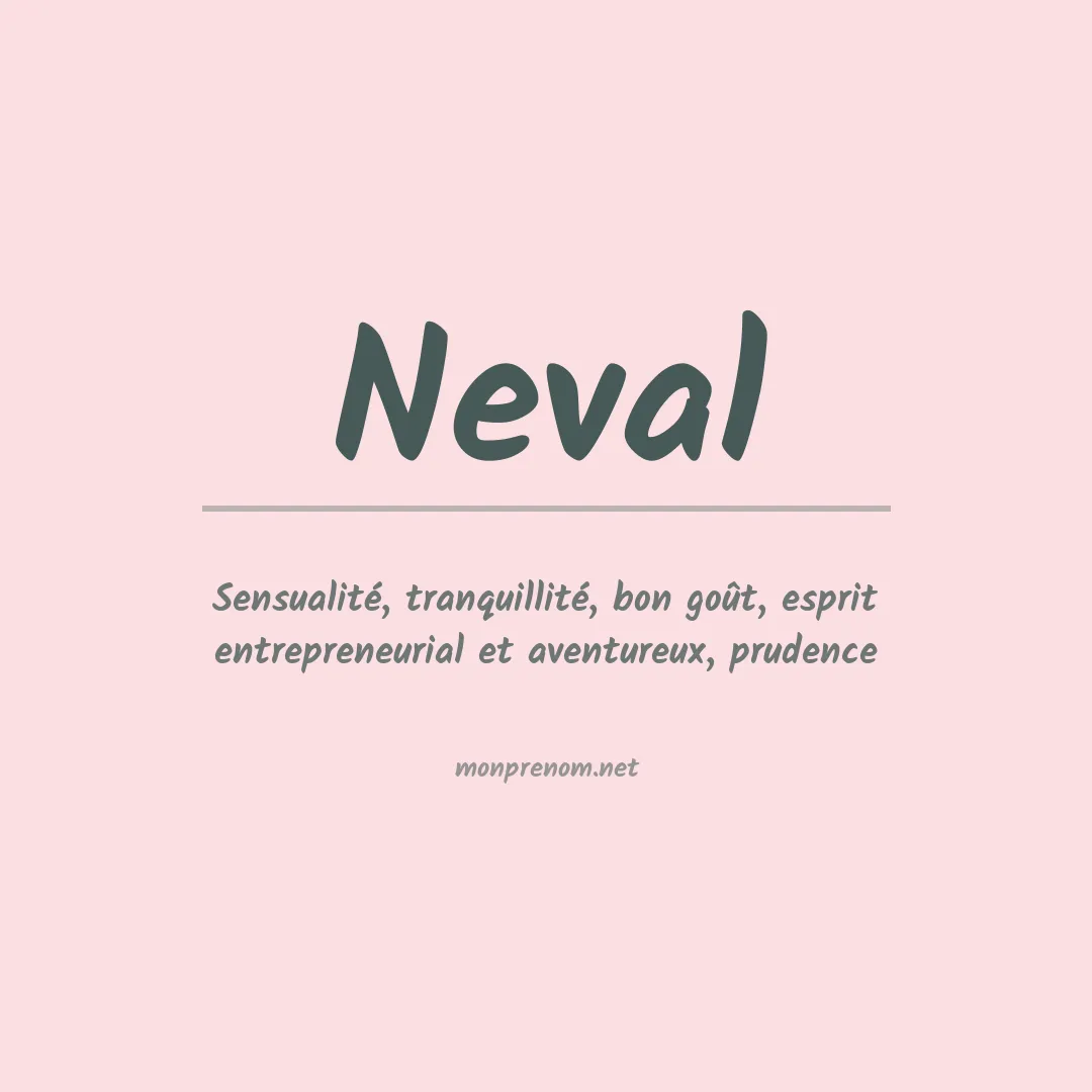Prénom Neval