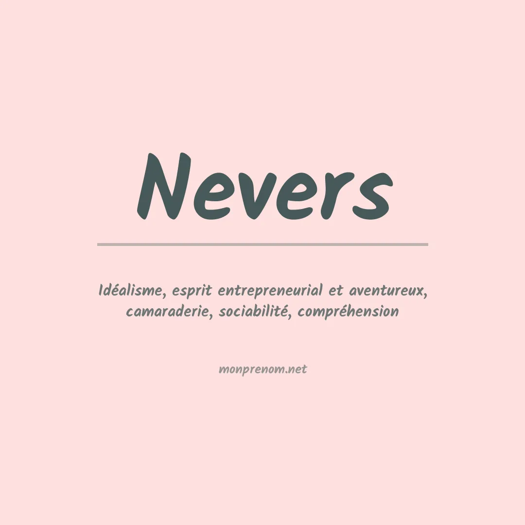 Prénom Nevers