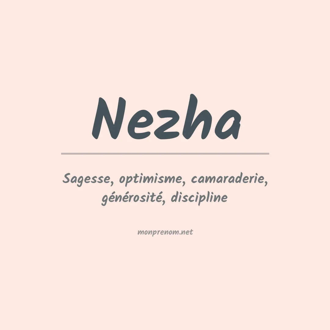 Prénom Nezha