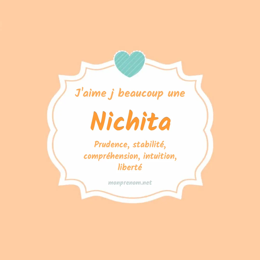 J'aime beaucoup Nichita
