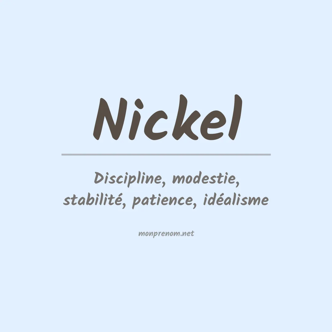 Prénom Nickel