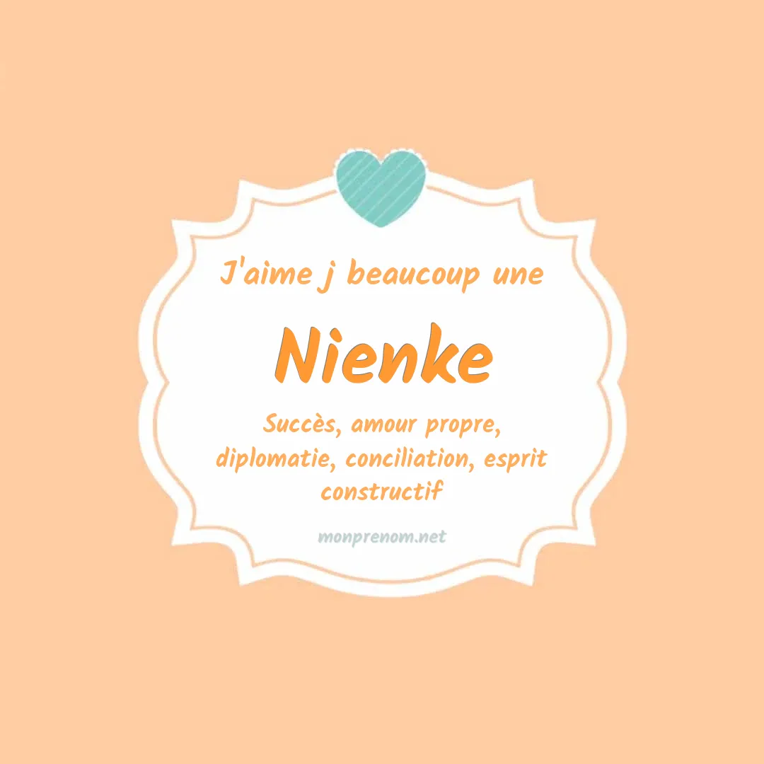 J'aime beaucoup Nienke