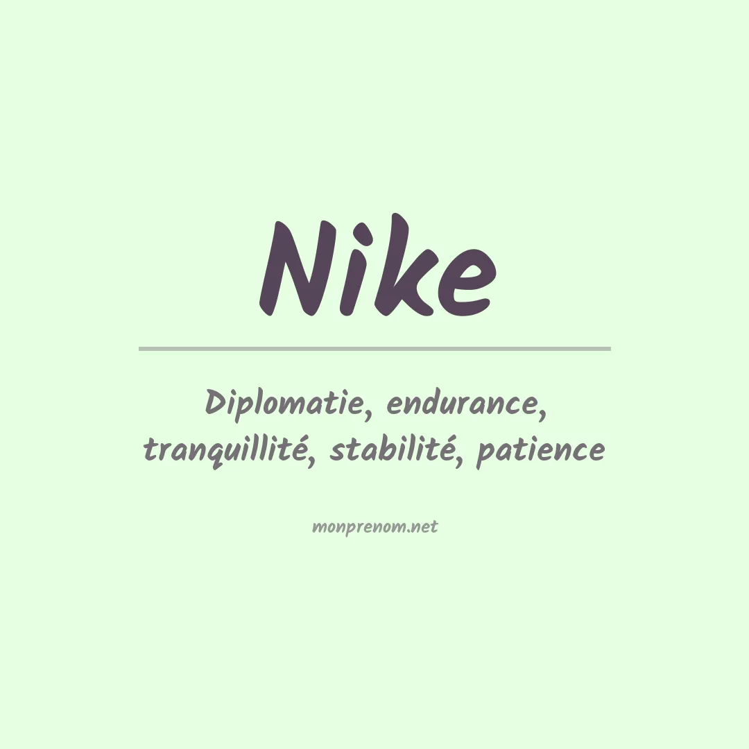 Prénom Nike