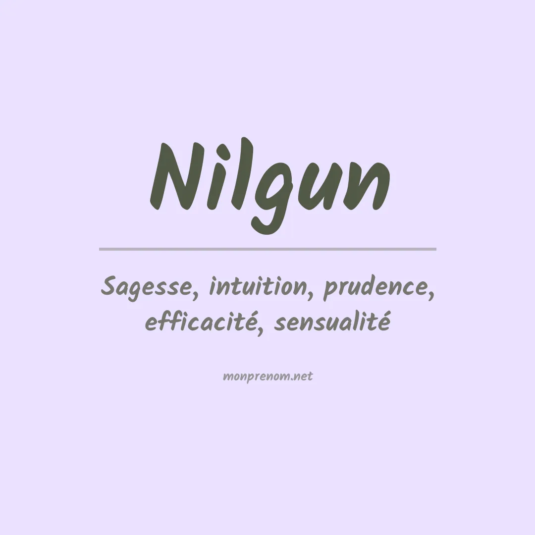 Prénom Nilgun