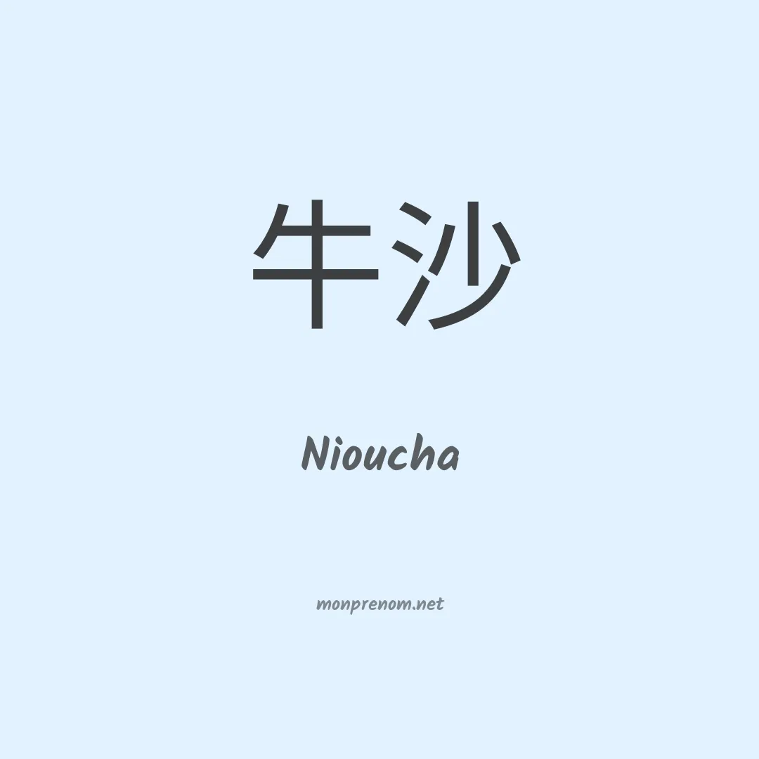 Nioucha en chinois