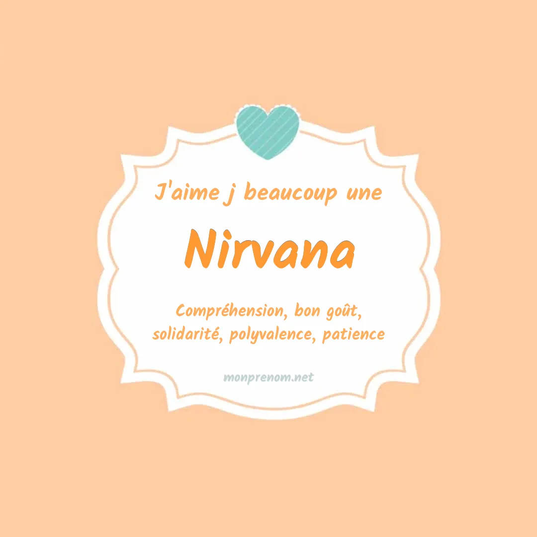 J'aime beaucoup Nirvana