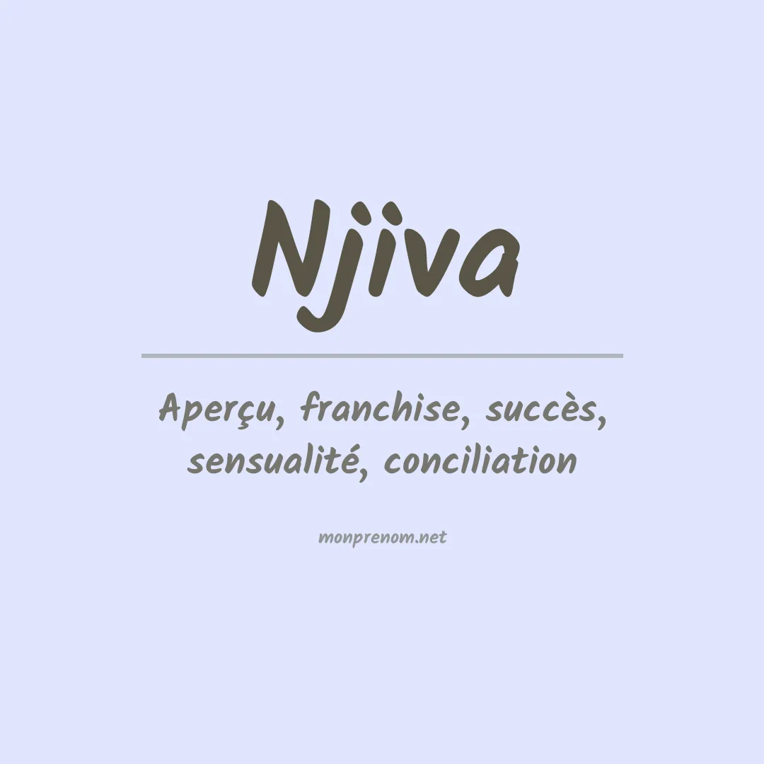 Signification du prénom Njiva