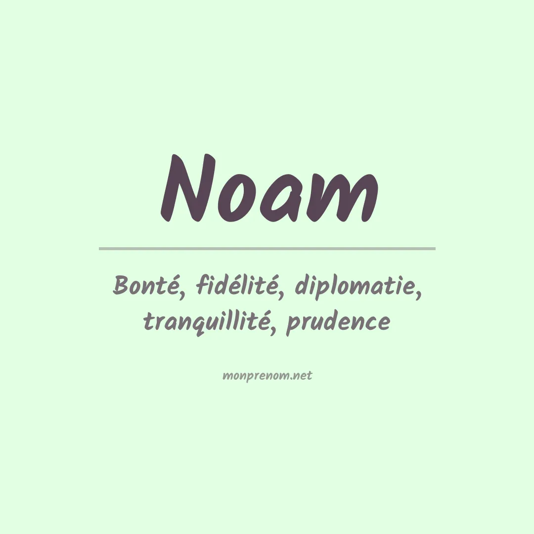 Prénom Noam