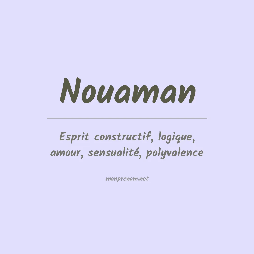 Prénom Nouaman