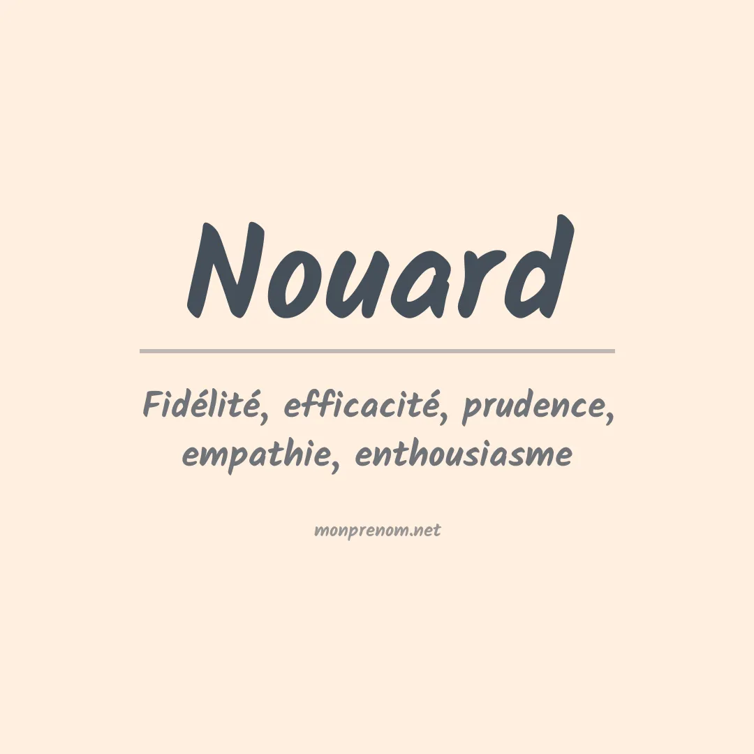 Signification du prénom Nouard