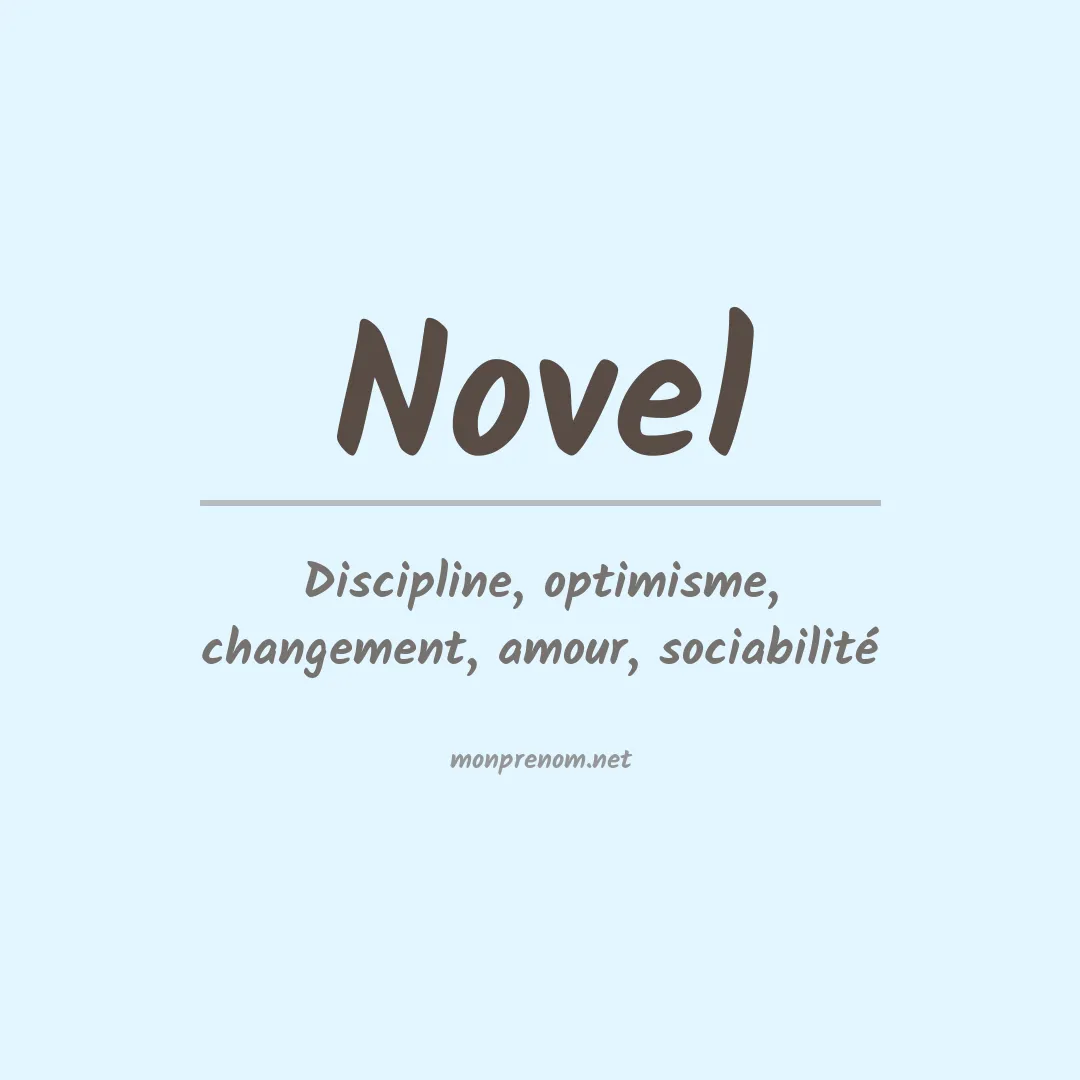 Prénom Novel