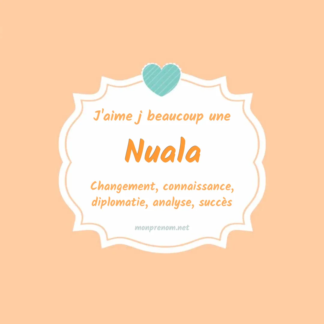 J'aime beaucoup Nuala
