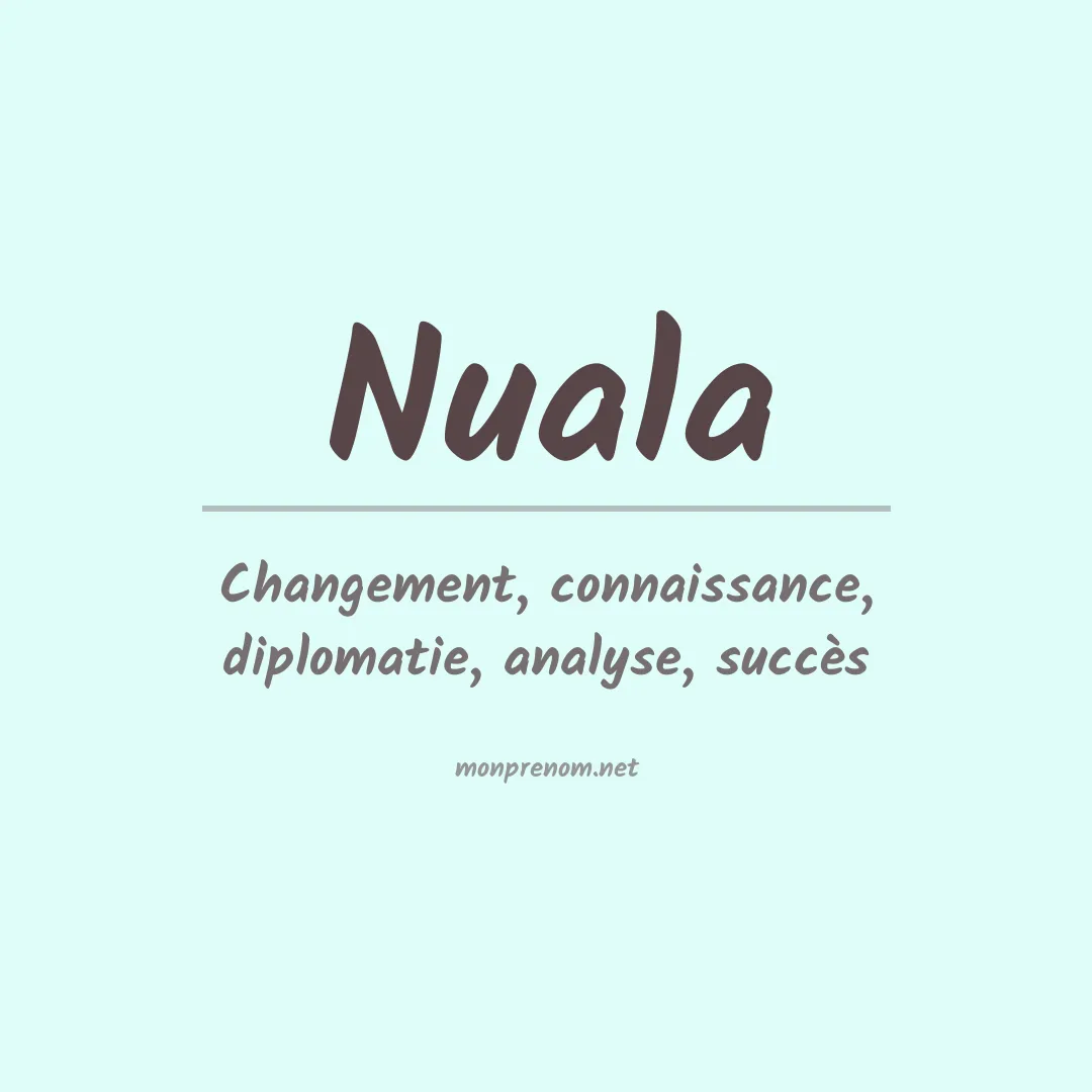 Signification du prénom Nuala
