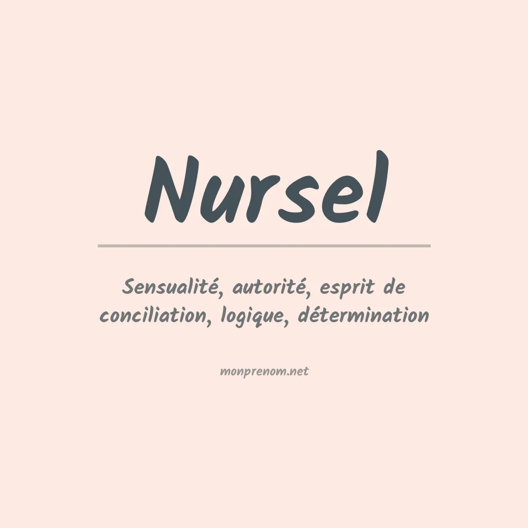 Prénom Nursel