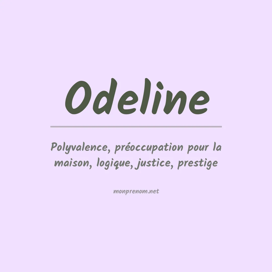 Prénom Odeline