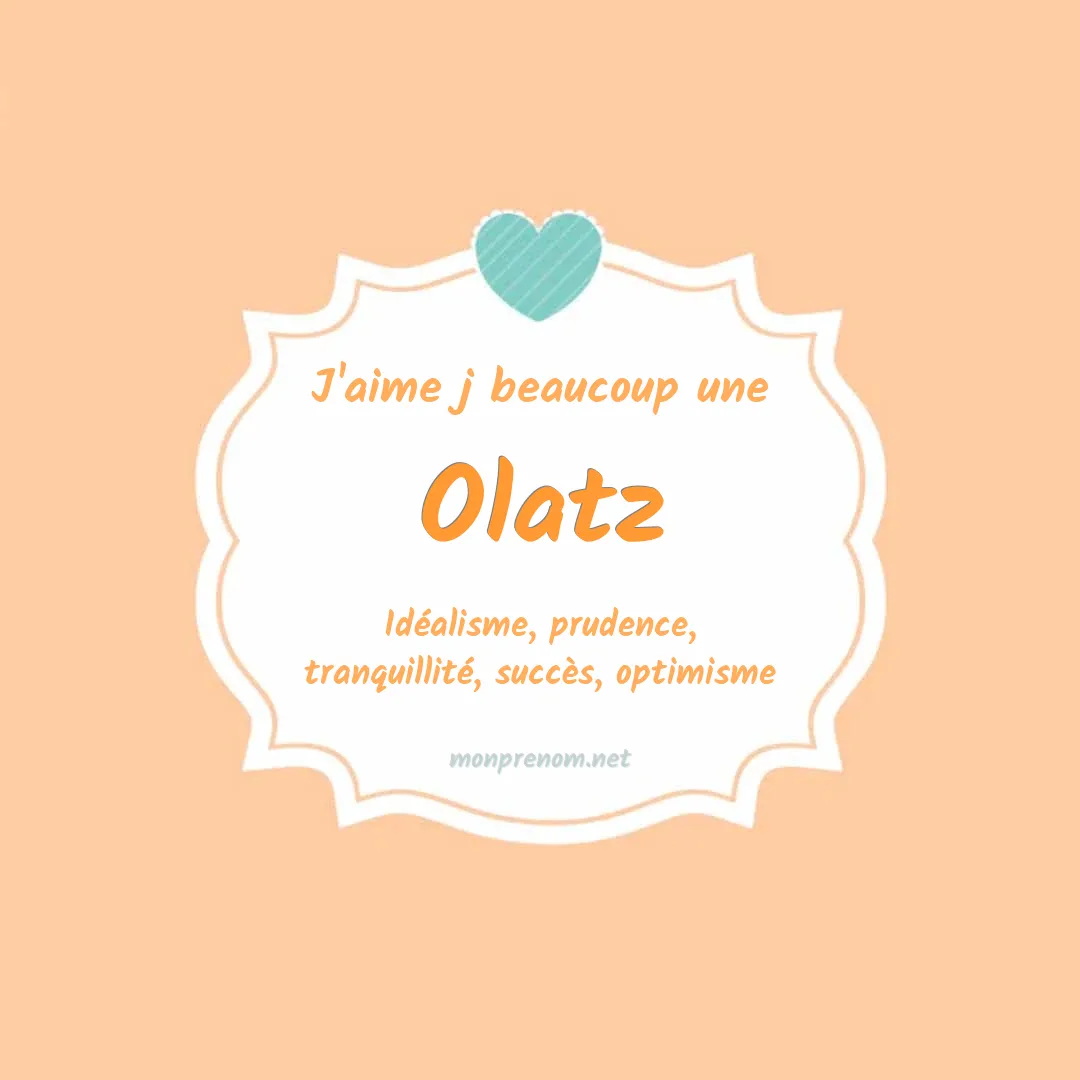 J'aime beaucoup Olatz
