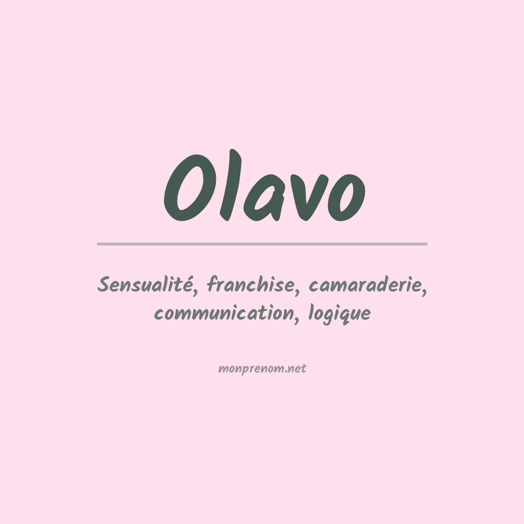 Prénom Olavo