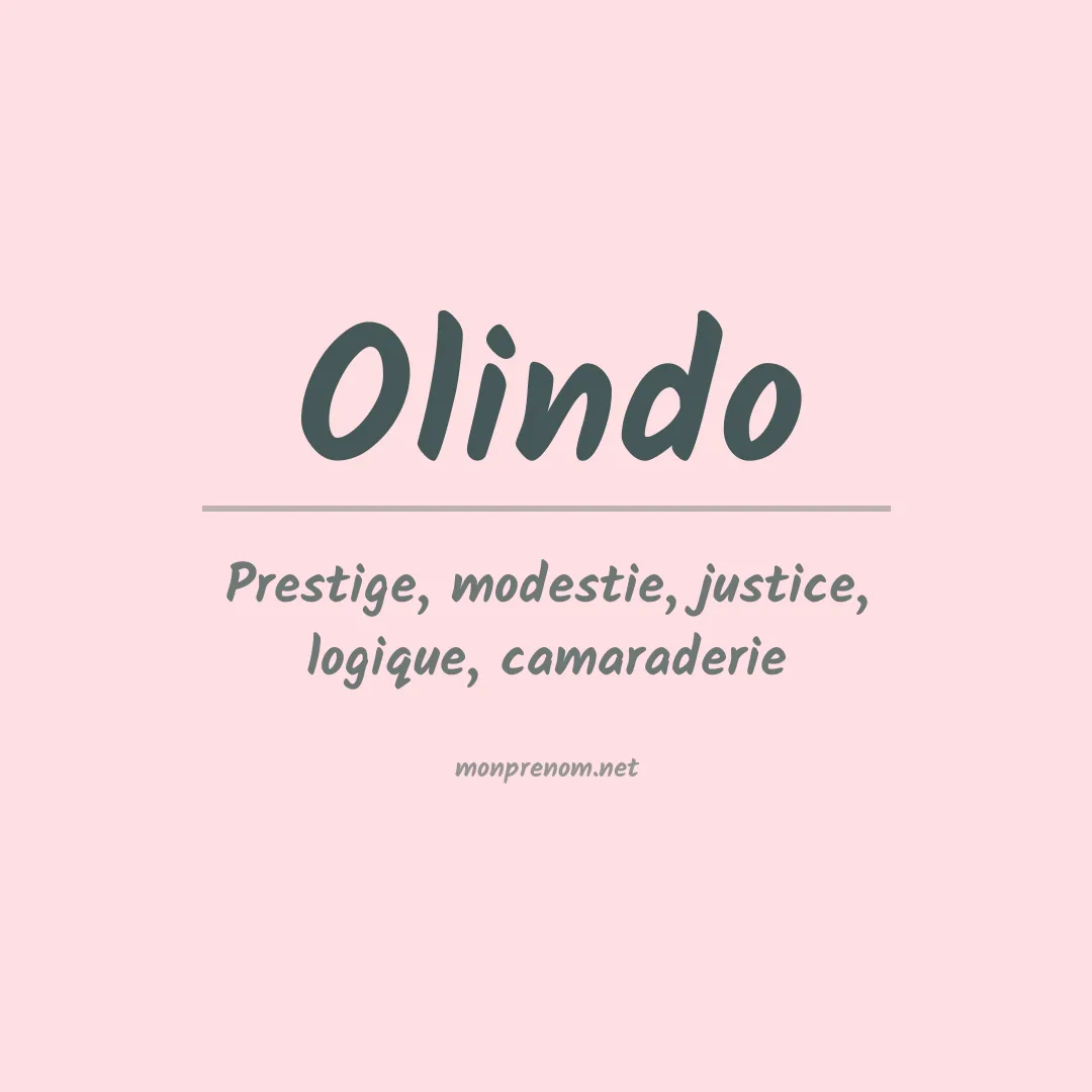 Prénom Olindo