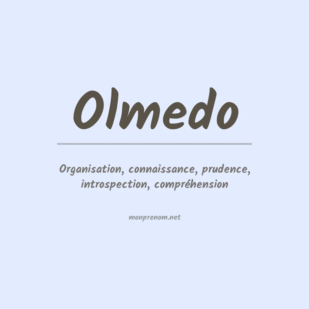 Prénom Olmedo