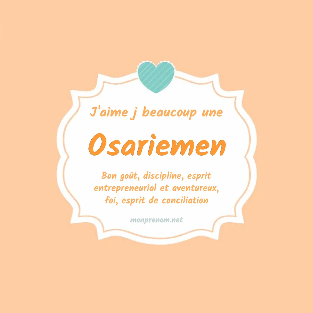 J'aime beaucoup Osariemen