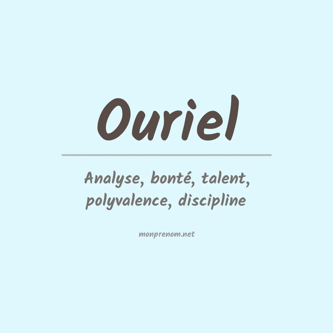 Prénom Ouriel