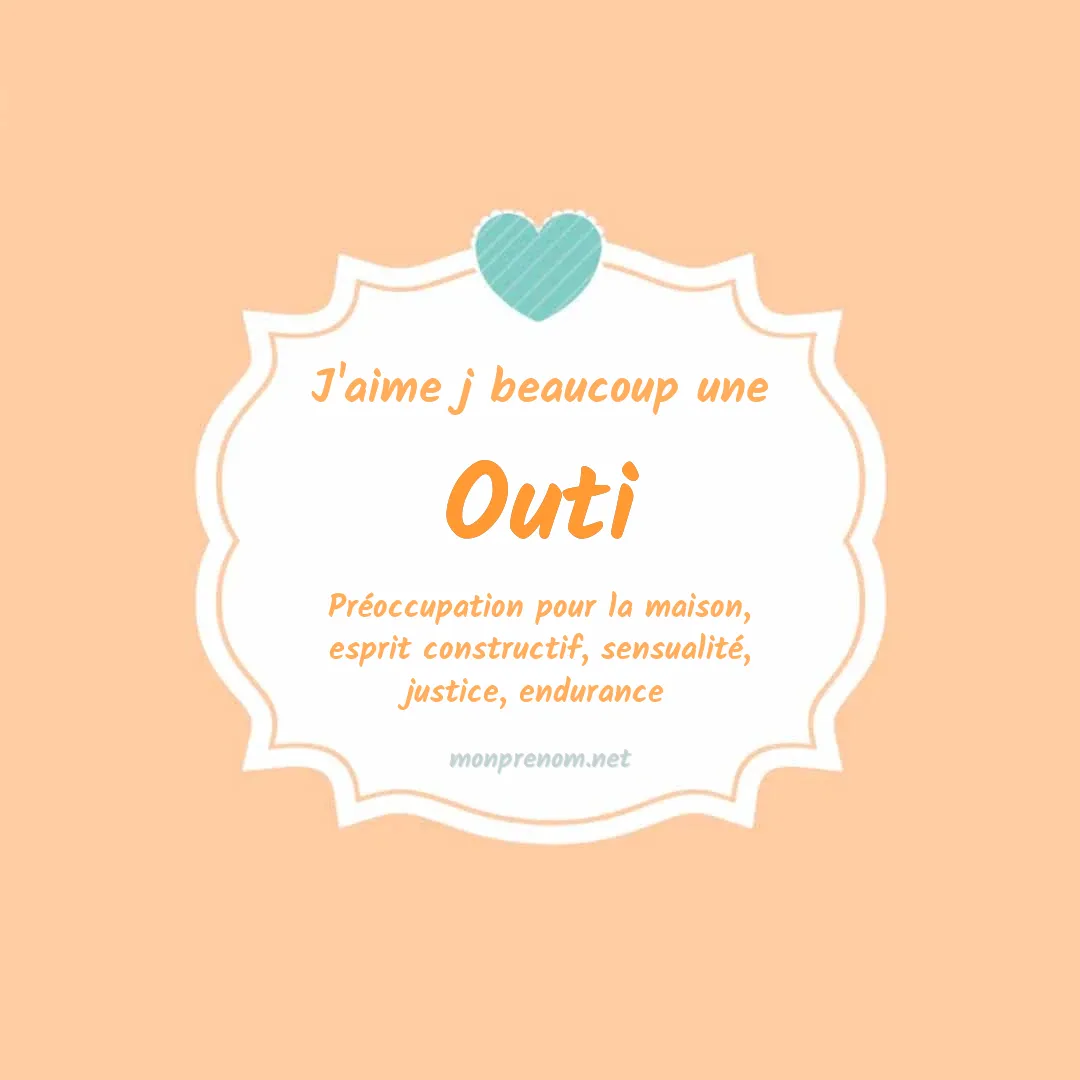 J'aime beaucoup Outi