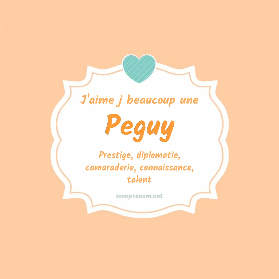 J'aime beaucoup Peguy