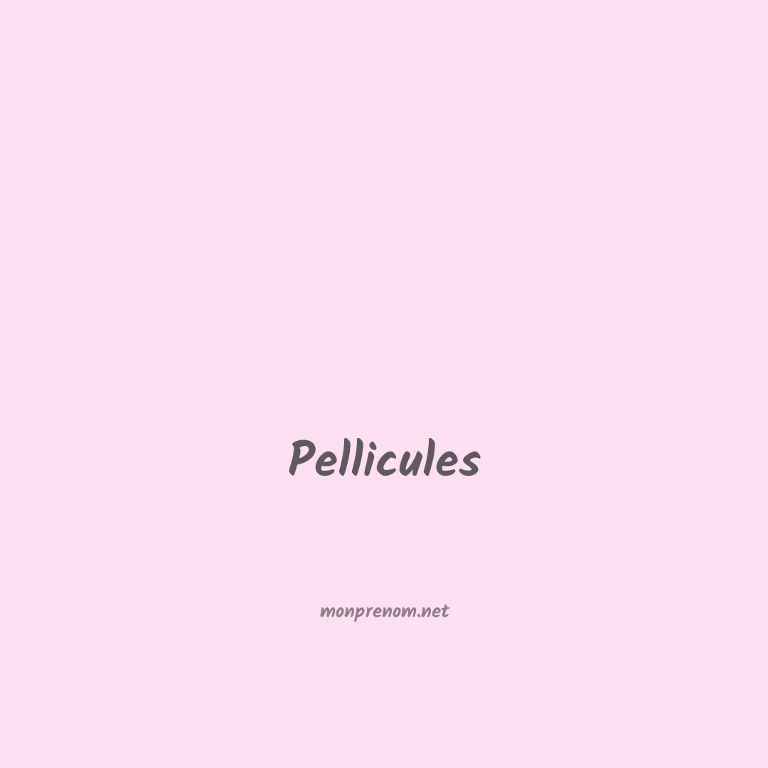 Pellicules en chinois