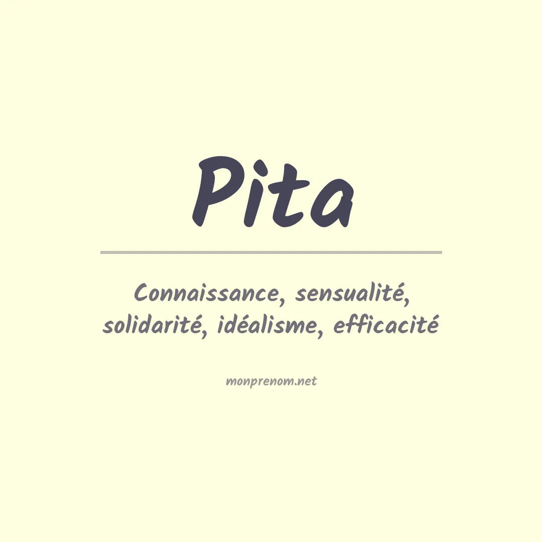 Prénom Pita
