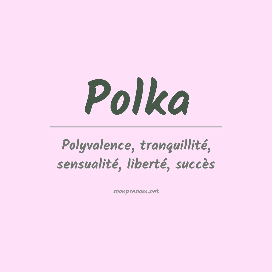 Prénom Polka