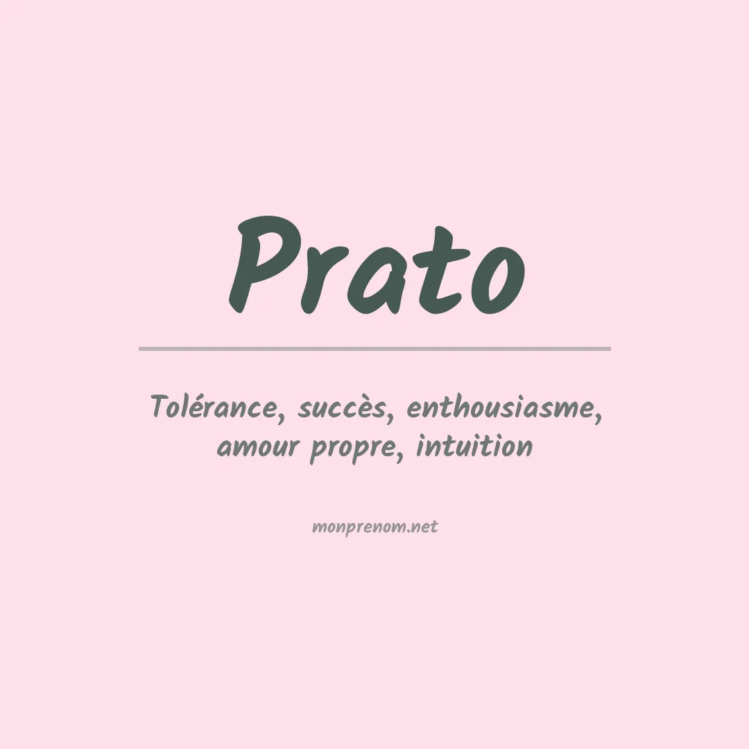 Prénom Prato