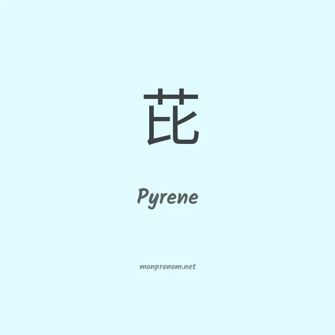 Pyrene en chinois