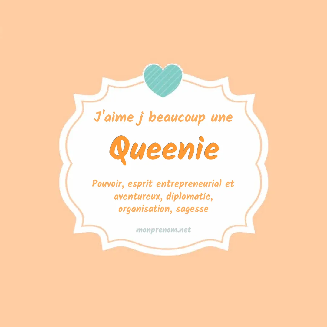 J'aime beaucoup Queenie