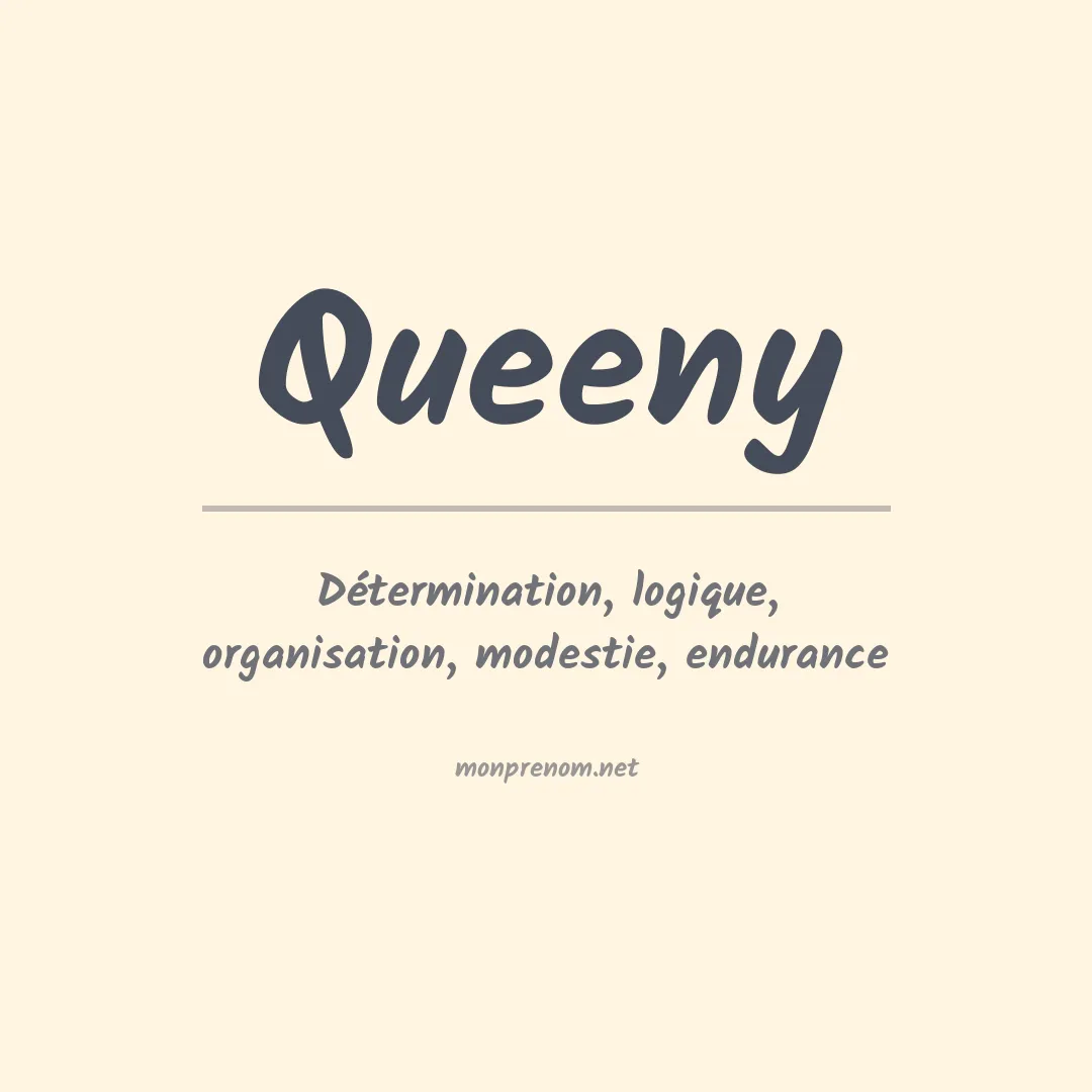 Prénom Queeny