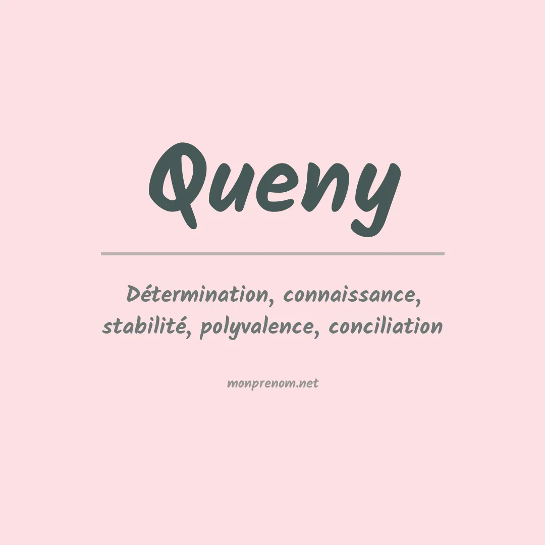 Prénom Queny