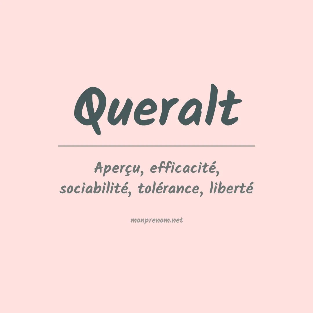 Prénom Queralt