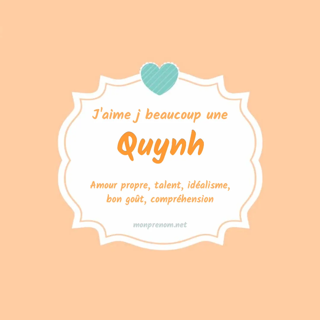 J'aime beaucoup Quynh