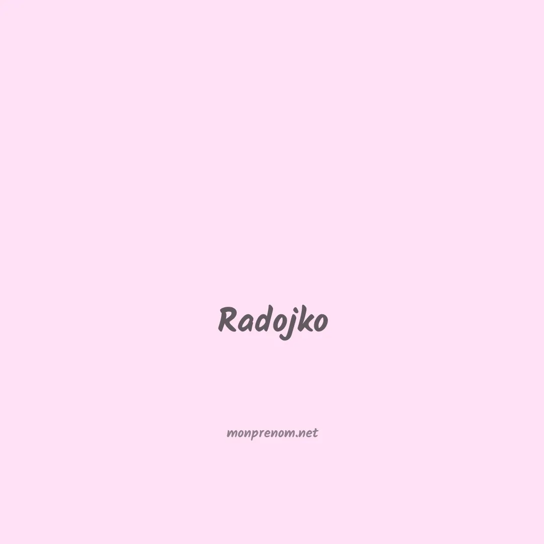 Radojko en chinois