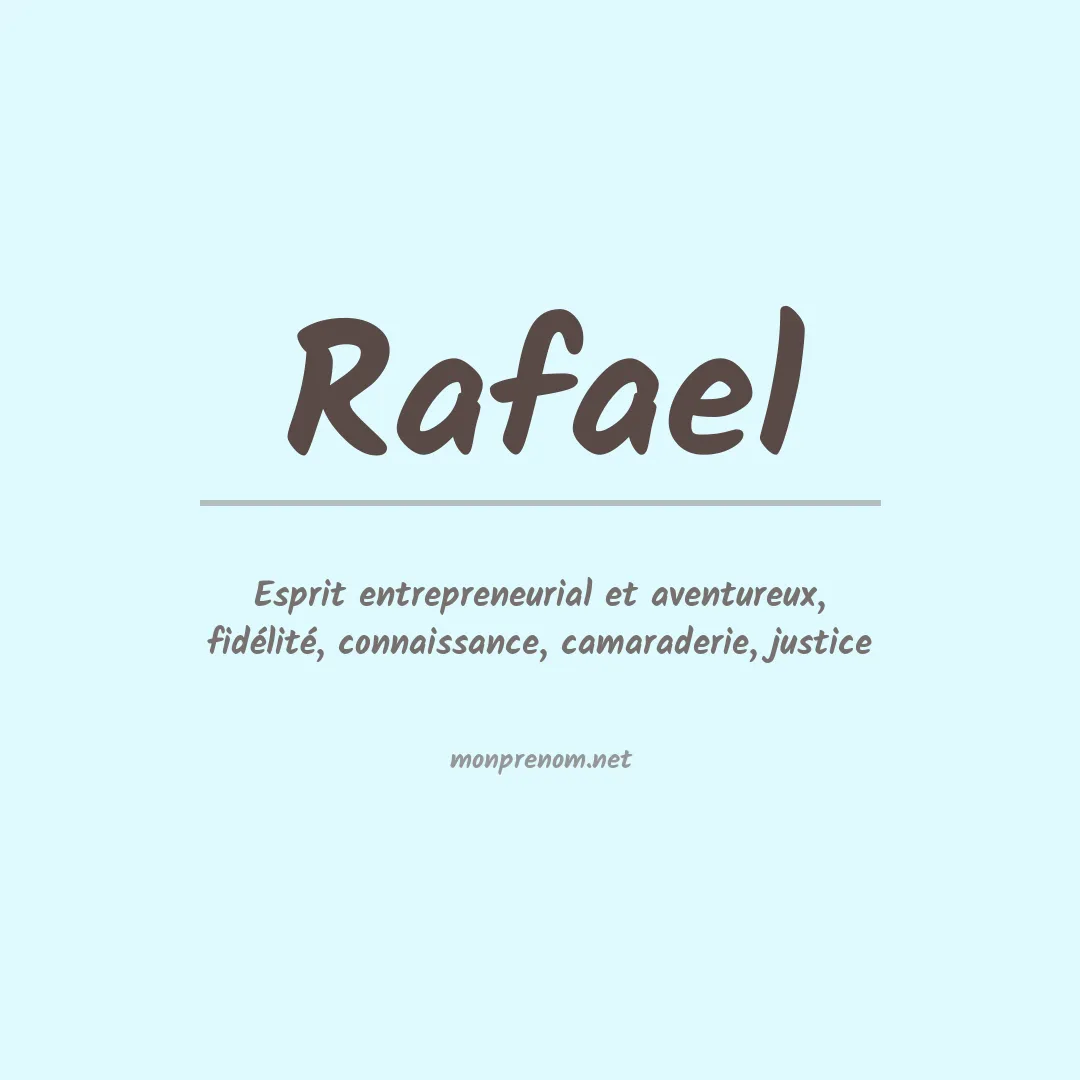 Prénom Rafael