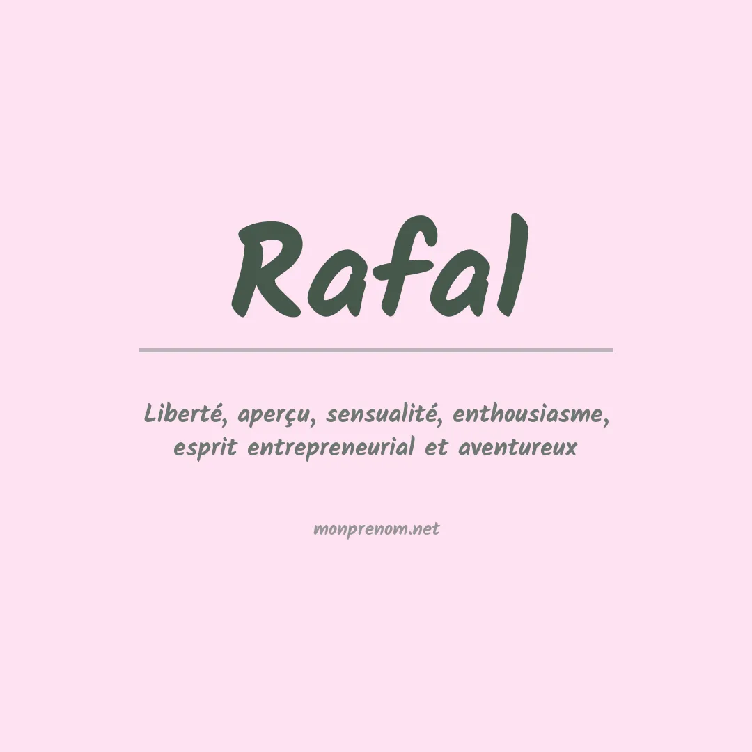 Prénom Rafal