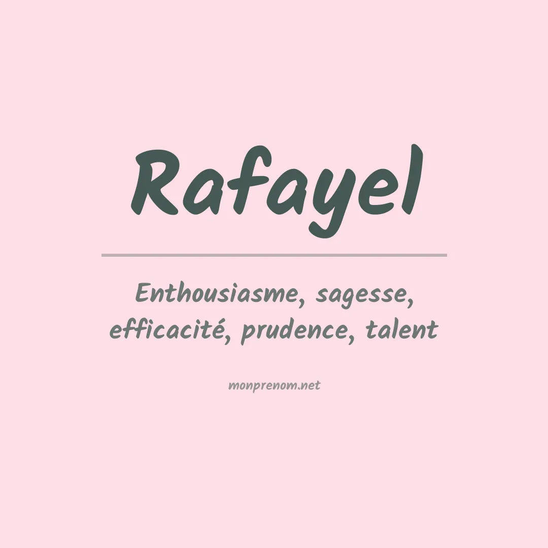 Prénom Rafayel