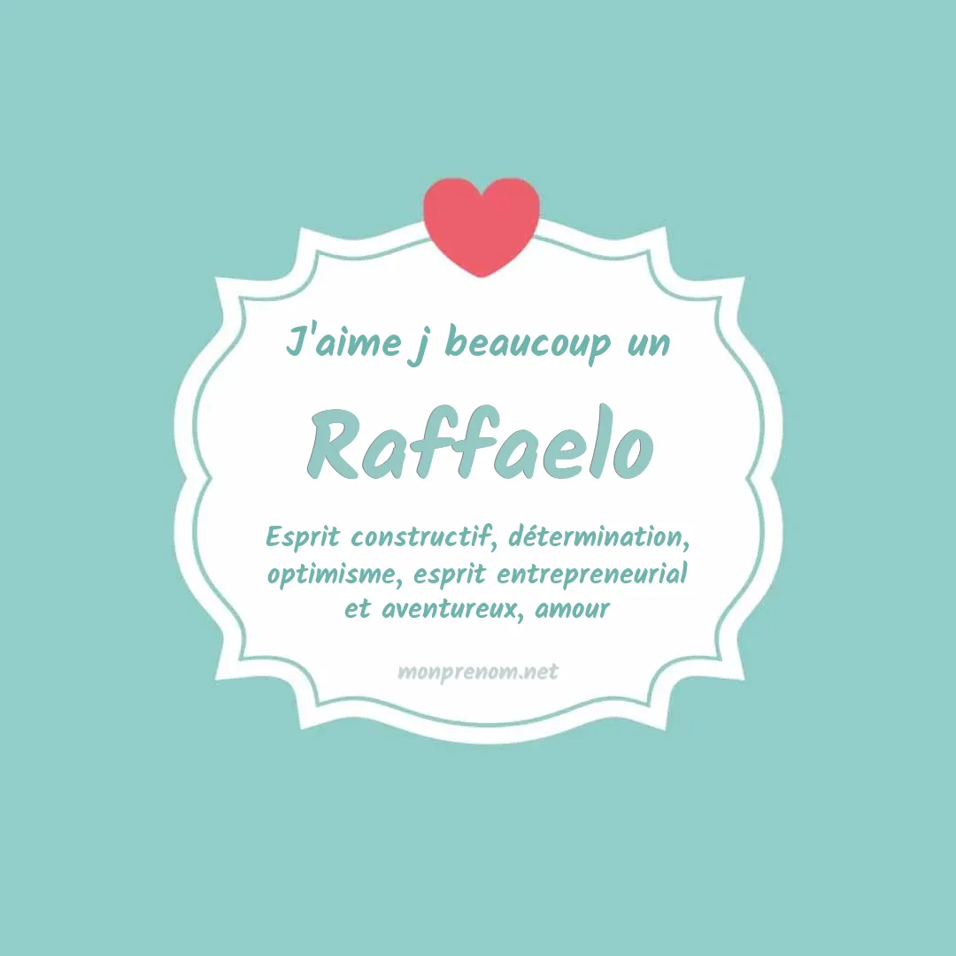 J'aime beaucoup Raffaelo