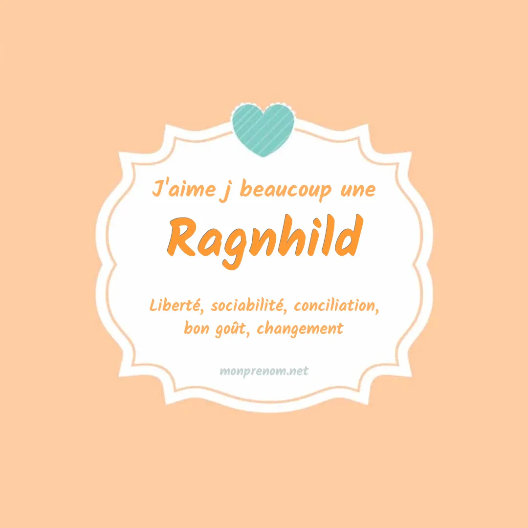 J'aime beaucoup Ragnhild