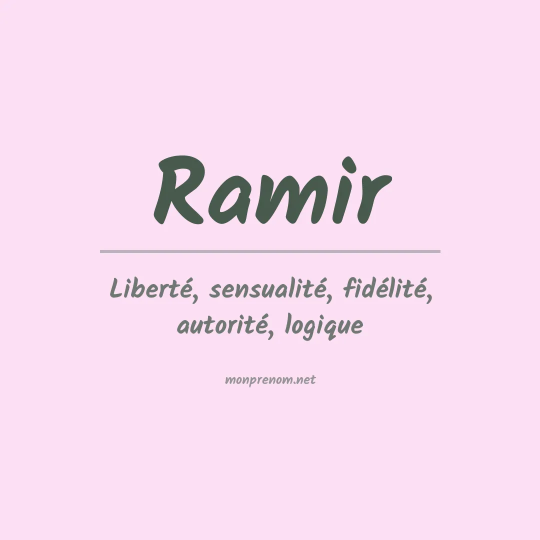 Prénom Ramir