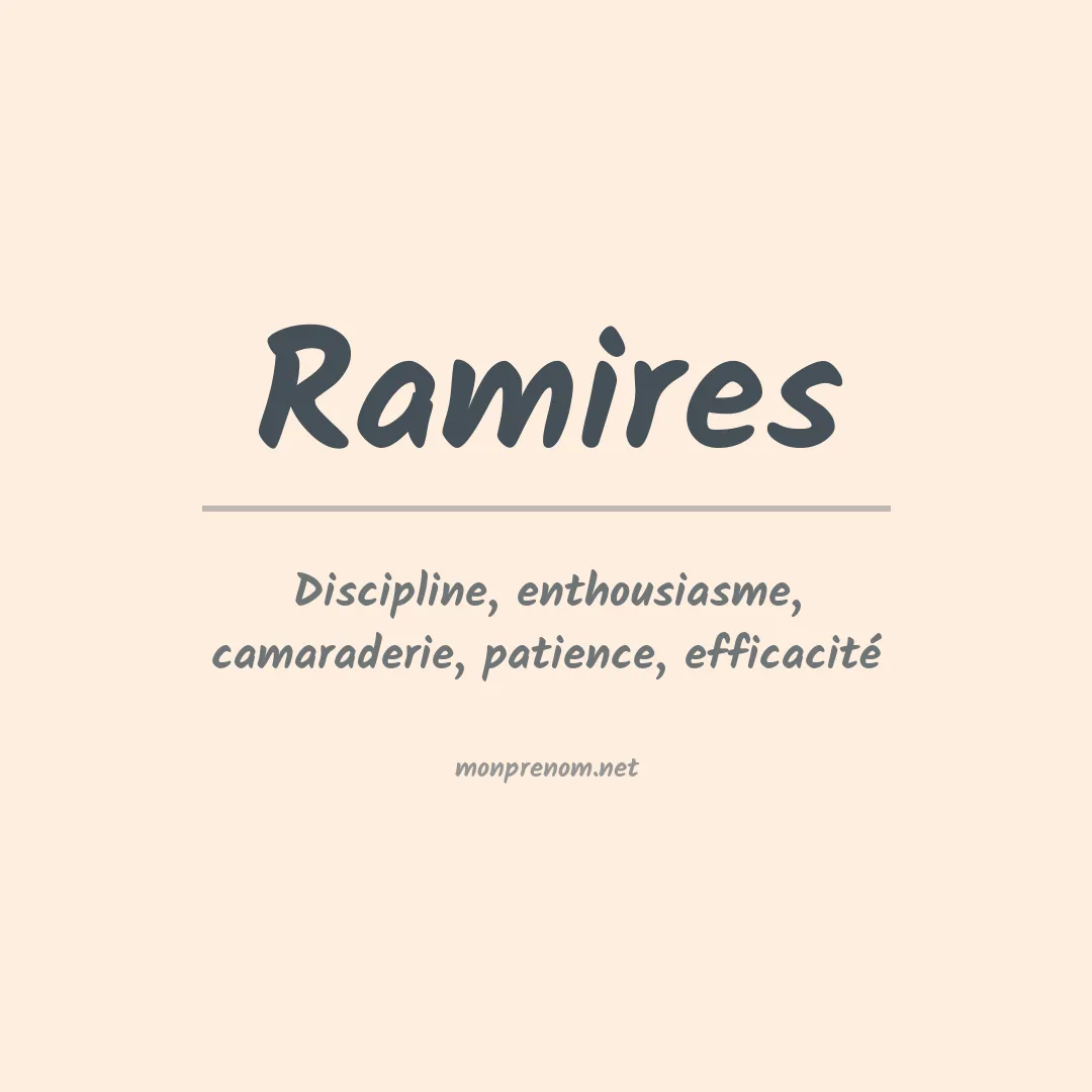 Prénom Ramires